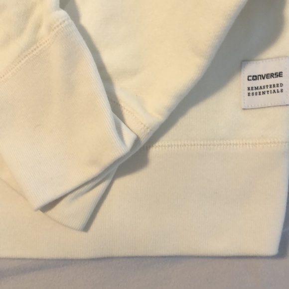 CONVERSE REMASTERED ESSENTIALS SWEATSHIRT IN CREAM - Picture 7 of 7